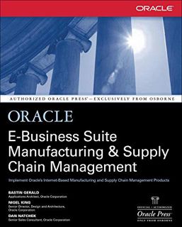 Read EBOOK EPUB KINDLE PDF Oracle E-Business Suite Manufacturing & Supply Chain Management by  Basti