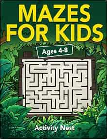 [READ] KINDLE PDF EBOOK EPUB Mazes For Kids Ages 4-8: Maze Activity Book | 4-6, 6-8 | Workbook for G