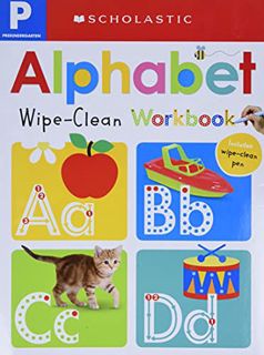 [READ] EPUB KINDLE PDF EBOOK Pre-K Alphabet Wipe-Clean Workbook: Scholastic Early Learners (Wipe-Cle