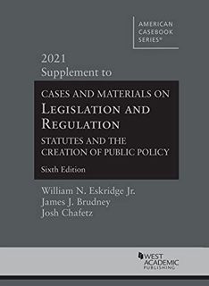 [GET] [EPUB KINDLE PDF EBOOK] Cases and Materials on Legislation and Regulation, Statutes and the Cr