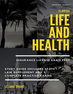 VIEW [PDF EBOOK EPUB KINDLE] Florida Life and Health Insurance License Exam Prep: Updated Yearly Stu