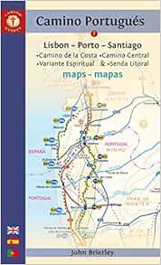 [GET] EPUB KINDLE PDF EBOOK Camino Portugués Maps: Lisbon - Porto - Santiago / Camino Central, Camin