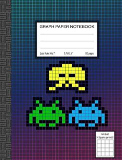 GET EBOOK EPUB KINDLE PDF Quad Ruled Graph Paper Notebook, 4 Squares Per Inch: Classic Quad Ruled Gr