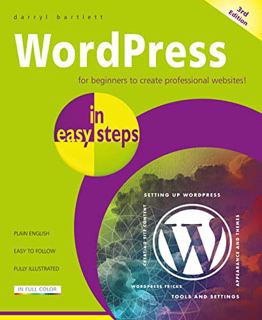 View EBOOK EPUB KINDLE PDF WordPress in easy steps by  Darryl Bartlett 🗸
