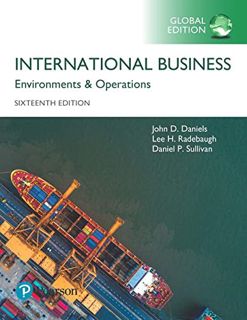 Access EPUB KINDLE PDF EBOOK International Business, Global Edition by  Lee Radebaugh John Daniels �