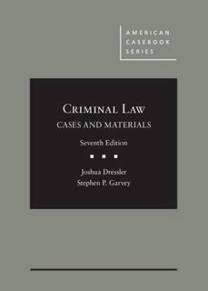 READ [KINDLE PDF EBOOK EPUB] Cases and Materials on Criminal Law (American Casebook Series) by  Josh
