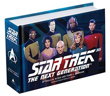 Get PDF EBOOK EPUB KINDLE Star Trek: The Next Generation 365 by  Paula M. Block,Terry J. Erdmann,Ron