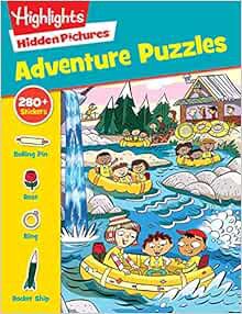 View EBOOK EPUB KINDLE PDF Adventure Sticker Puzzles (Highlights™ Sticker Hidden Pictures®) by Highl