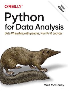 [Get] KINDLE PDF EBOOK EPUB Python for Data Analysis: Data Wrangling with pandas, NumPy, and Jupyter