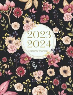 [Get] [EPUB KINDLE PDF EBOOK] 2023-2024 Monthly Planner: 2 Year Planner Calendar 2023-24 | Large 24