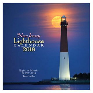 GET PDF EBOOK EPUB KINDLE New Jersey Lighthouse Calendar 2018 by  Down The Shore 💔