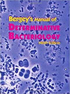 GET [KINDLE PDF EBOOK EPUB] Bergey's Manual of Determinative Bacteriology by  John G. Holt PhD 📪