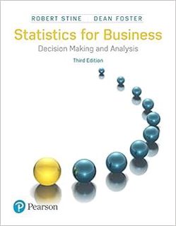 [READ] [EBOOK EPUB KINDLE PDF] Statistics for Business: Decision Making and Analysis by Robert Stine