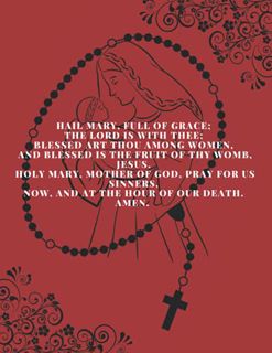 [Access] [EPUB KINDLE PDF EBOOK] Hail Mary: Religious, Spiritual, Motivational, Notebook, Journal, D