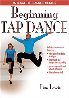 [Read] KINDLE PDF EBOOK EPUB Beginning Tap Dance (Interactive Dance Series) by  Lisa Lewis 📘