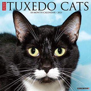 Get PDF EBOOK EPUB KINDLE Just Tuxedo Cats 2021 Wall Calendar by  Willow Creek Press 📄
