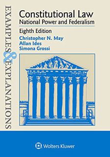[Get] EBOOK EPUB KINDLE PDF Constitutional Law (Examples & Explanations) by  Christopher N May,Allan