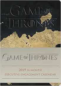 [Read] EPUB KINDLE PDF EBOOK Game of Thrones 2019 16-Month Executive Engagement Calendar by HBO √