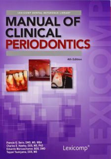 [GET] PDF EBOOK EPUB KINDLE Manual of Clinical Periodontics by  Francis G Serio D.M.D.  M.S. 📃