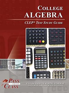 Read PDF EBOOK EPUB KINDLE College Algebra CLEP Test Study Guide by  Passyourclass 💙