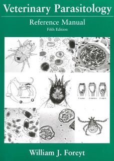 [VIEW] KINDLE PDF EBOOK EPUB Veterinary Parasitology Reference Manual by  William J. Foreyt 🧡