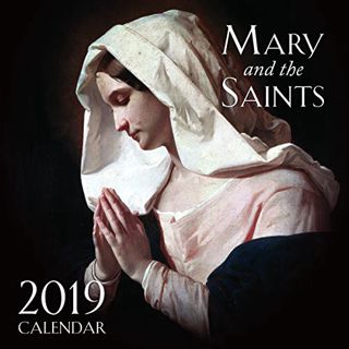 View [PDF EBOOK EPUB KINDLE] 2019 Mary and the Saints Wall Calendar by  TAN Books 📝
