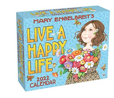 [ACCESS] EPUB KINDLE PDF EBOOK Mary Engelbreit's 2022 Day-to-Day Calendar: Live a Happy Life by  Mar