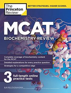 [VIEW] PDF EBOOK EPUB KINDLE MCAT Biochemistry Review (Graduate School Test Preparation) by  The Pri