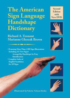 [READ] [EPUB KINDLE PDF EBOOK] The American Sign Language Handshape Dictionary by  Richard A. Tennan