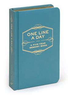 [Read] [KINDLE PDF EBOOK EPUB] One Line A Day: A Five-Year Memory Book (5 Year Journal, Daily Journa