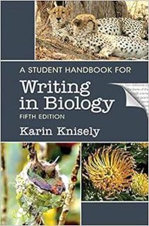 Read [KINDLE PDF EBOOK EPUB] A Student Handbook for Writing in Biology by Karin Knisely 🗸
