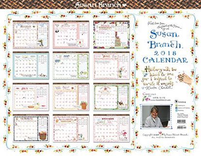 GET PDF EBOOK EPUB KINDLE 2018 Susan Branch Heart of the Home 22x17 Desk Pad Calendar by  Susan Bran