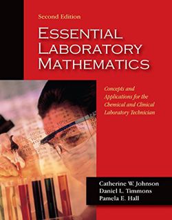 [GET] [PDF EBOOK EPUB KINDLE] Essential Laboratory Mathematics: Concepts and Applications for the Cl