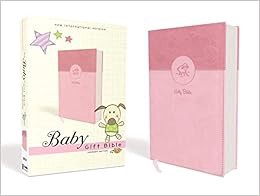 GET EBOOK EPUB KINDLE PDF NIV, Baby Gift Bible, Holy Bible, Leathersoft, Pink, Red Letter, Comfort P