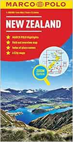 [Access] [PDF EBOOK EPUB KINDLE] New Zealand Marco Polo Map (Marco Polo Maps) by Marco Polo Travel P