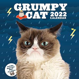 Get PDF EBOOK EPUB KINDLE Grumpy Cat 2022 Wall Calendar by  Grumpy Cat 📨