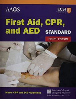 VIEW PDF EBOOK EPUB KINDLE Standard First Aid, CPR, and AED by  American Academy of Orthopaedic Surg