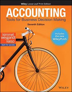 GET PDF EBOOK EPUB KINDLE Accounting: Tools for Business Decision Making, WileyPLUS NextGen Card wit