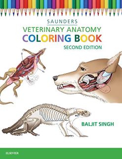 [Get] EPUB KINDLE PDF EBOOK Veterinary Anatomy Coloring Book by  Baljit Singh BVSc & AH  MVSc  PhD