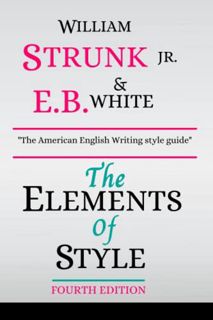 Get [EBOOK EPUB KINDLE PDF] The Elements of Style: Fourth Edition by  William Strunk Jr. 💚