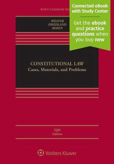 GET [KINDLE PDF EBOOK EPUB] Constitutional Law: Cases, Materials, and Problems [Connected eBook with