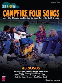 VIEW [EBOOK EPUB KINDLE PDF] Campfire Folk Songs Songbook (Strum & Sing) by  Hal Leonard Corporation