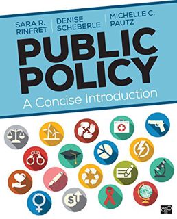 View [KINDLE PDF EBOOK EPUB] Public Policy: A Concise Introduction by  Sara R. (Rose) Rinfret,Denise