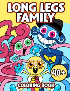 [VIEW] EBOOK EPUB KINDLE PDF 40+ Long Legs Family Coloring Book: 2022 Version! A Great Gift For Kids