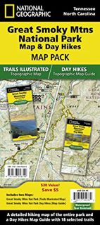 GET [EBOOK EPUB KINDLE PDF] Great Smoky Mountains Day Hikes and National Park Map [Map Pack Bundle]