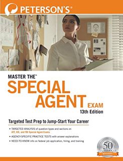 ACCESS [KINDLE PDF EBOOK EPUB] Master the™ Special Agent Exam by  Peterson's 🖌️