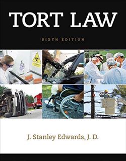 READ [EBOOK EPUB KINDLE PDF] Tort Law by  J. Stanley Edwards 🗂️
