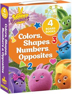 VIEW PDF EBOOK EPUB KINDLE Sunny Bunnies: Colors, Shapes, Numbers & Opposites: 4 Board Books (US Edi