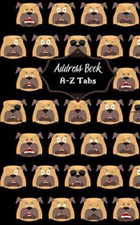 VIEW PDF EBOOK EPUB KINDLE Address Book with Dogs: Address Book Organizer with Alphabetical Tabs | A