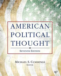 [READ] EPUB KINDLE PDF EBOOK American Political Thought by  Michael S. Cummings 💚